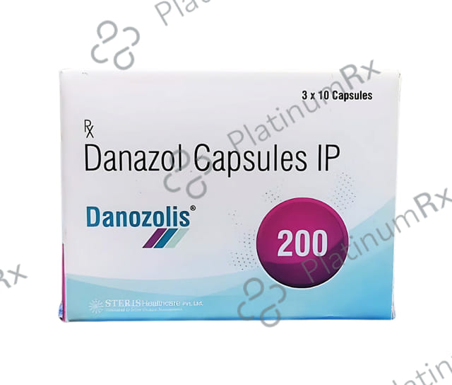 Danozolis 200mg Capsule 10s