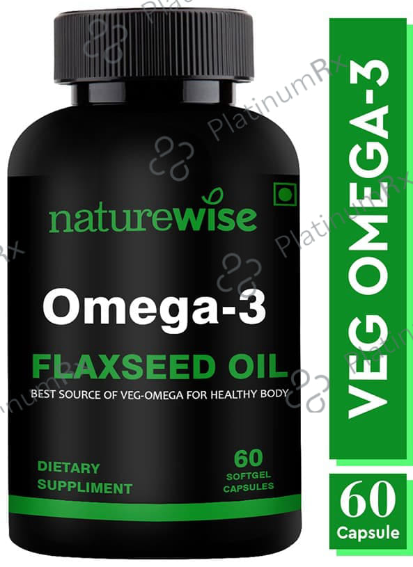Naturewise Omega 3 Flex Seed Oil Softgel Capsule 60s