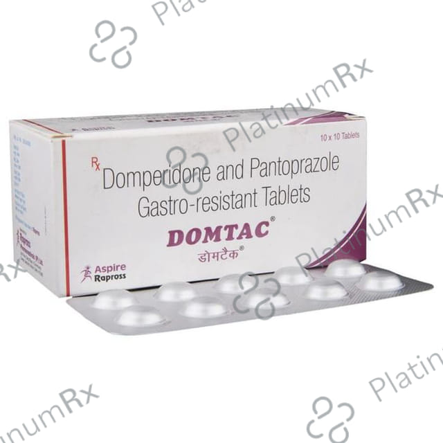 Domtac 10/20mg Tablet 10s