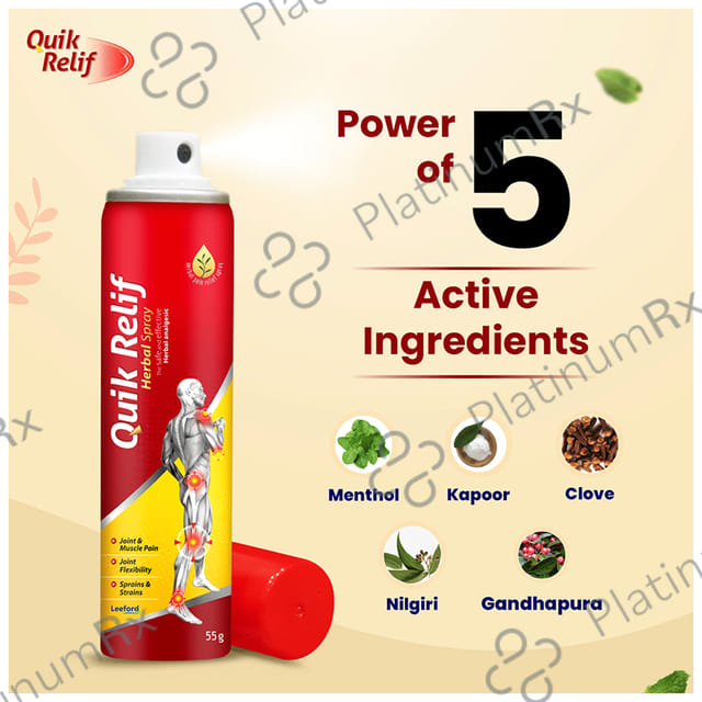 Quik Relif Herbal Spray