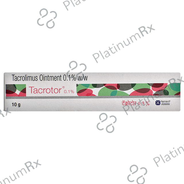 Tacrotor 0.1% Ointment 10gm