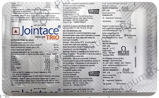 Jointace Trio Capsule 10s