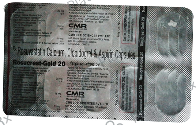 Rosucrest-Gold 20 Capsule