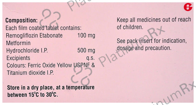 Remo Zen M 500/100mg Tablet 10s