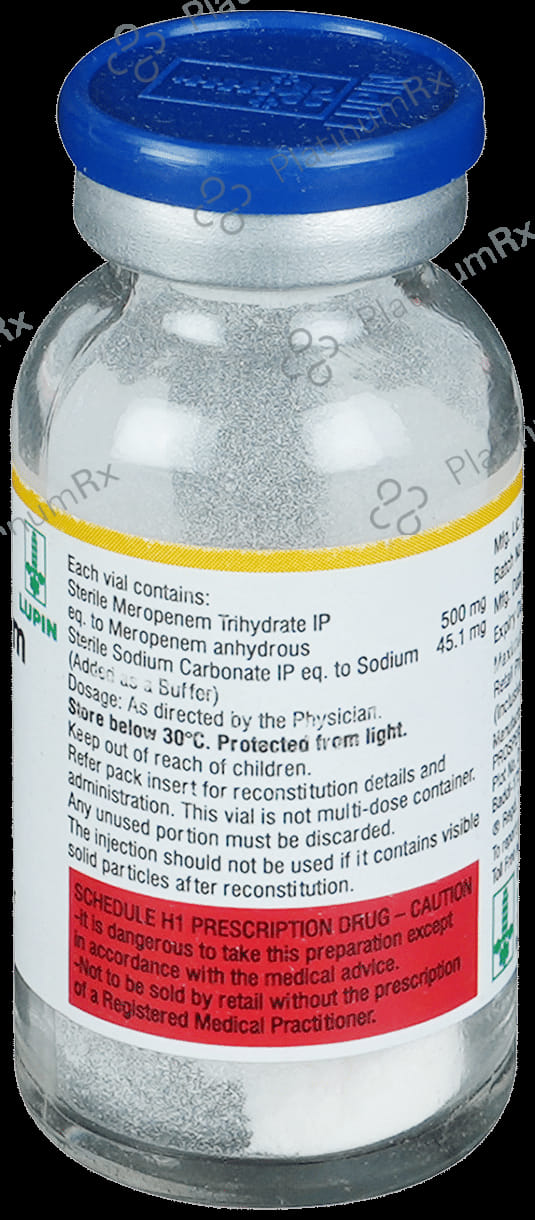 Merotrol 500mg Injection 1s