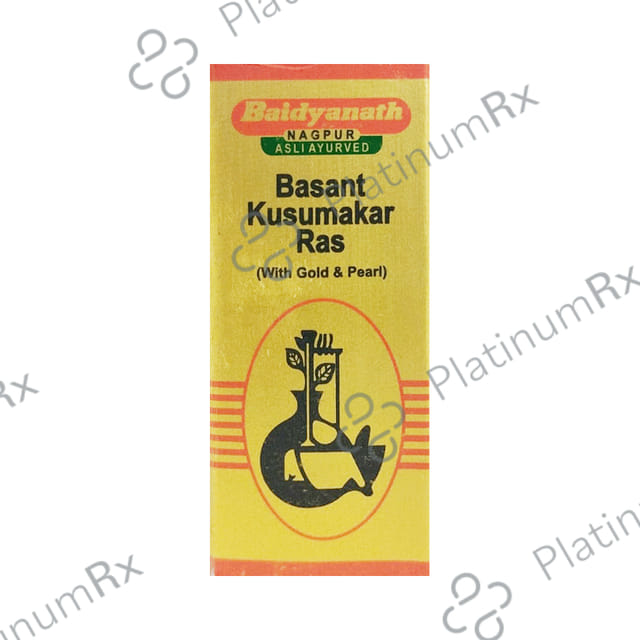 Baidyanath (Nagpur) Vasant Kusumakara Ras (with Gold & Pearl) Tablet 10 tablets