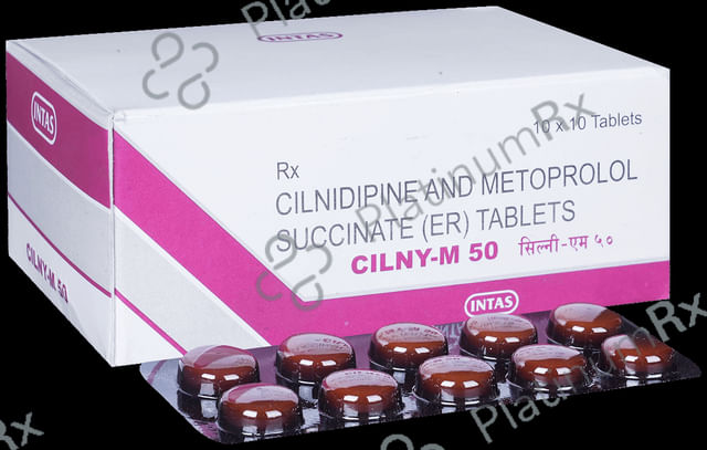 Cilny M 10/50mg Tablet 10s
