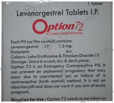 Option 72 1.5mg Tablet