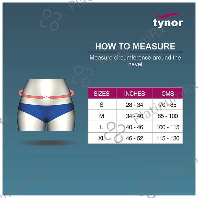 Tynor L 01 Contoured LS Belt Small 1s