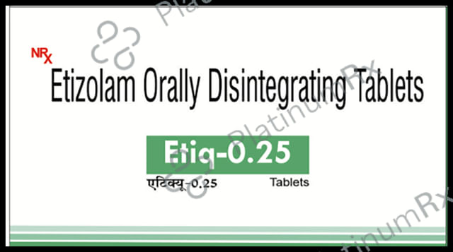 Etiq 0.25 Orally Disintegrating Tablet
