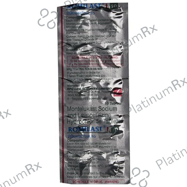 Romilast L 5/10mg Tablet 10s