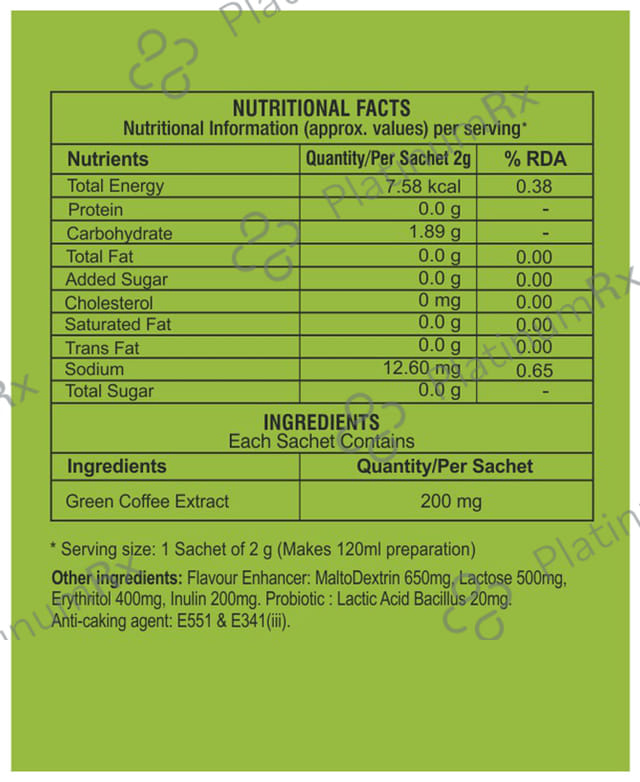 Sunova Slim Koffee Sachet (2gm Each)