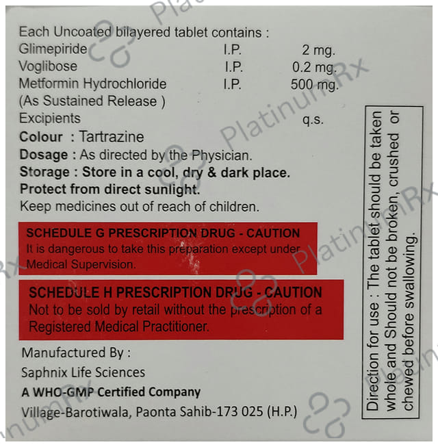 Glimecaid MV 2 Tablet SR