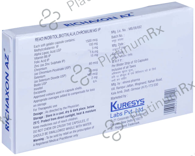 Richaxon AZ Soft Gelatin Capsule