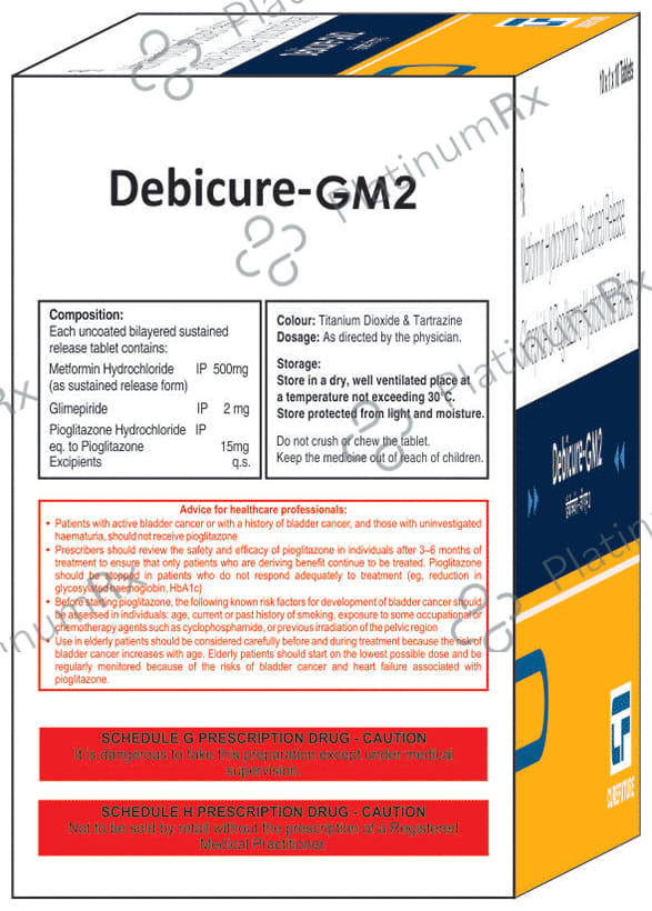 Debicure-GM 2 Tablet SR