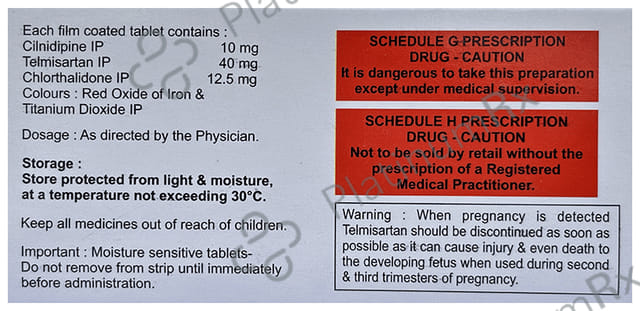 Telsipril Trio 12.5 Tablet