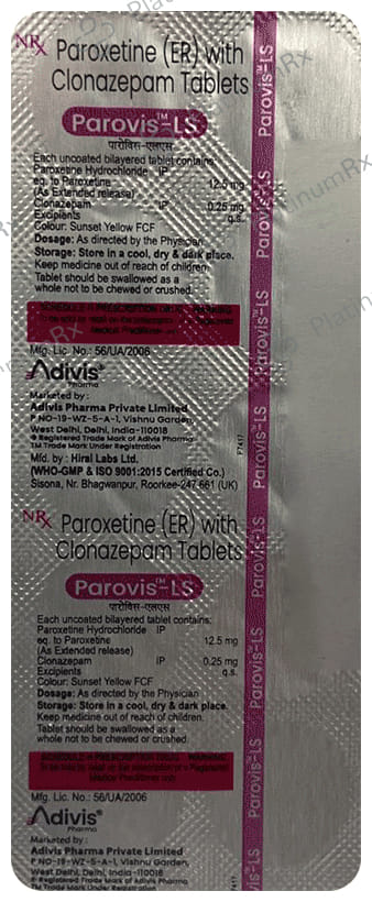 Parovis LS Tablet ER 0s