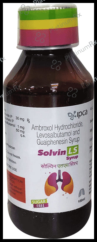 Solvin LS Sugar Free Syrup 100ml