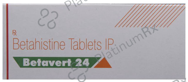 Betavert 24mg Tablet 10s