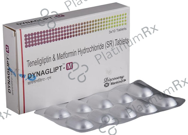 Dynaglipt M 500/20mg Tablet SR 10s