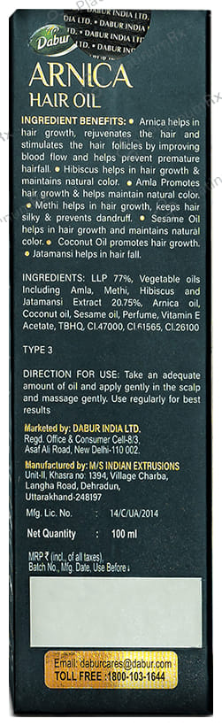 Dabur Arnica Hair Oil