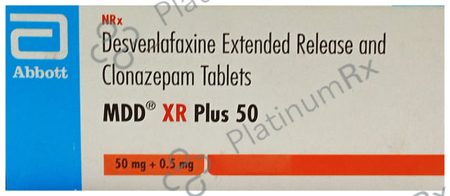 MDD XR Plus 50/0.5mg Tablet ER 10s