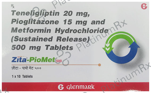 Zita Piomet 500 Tablet SR 10s