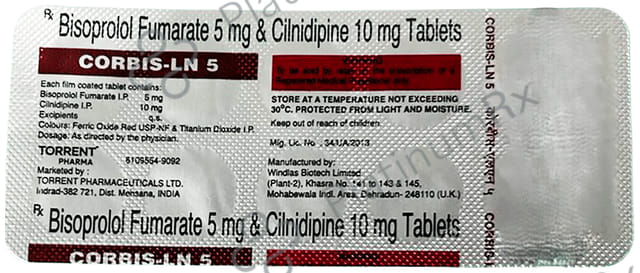 Corbis LN 5/10mg Tablet 10s