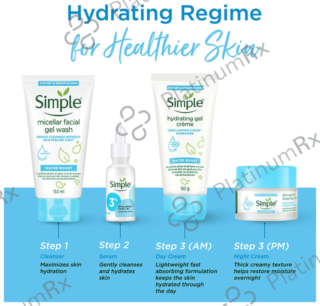 Simple Micellar Facial Gel Wash