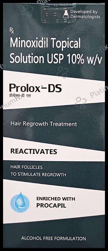 Prolox DS 10% Hair Regrowth Solution 60ml