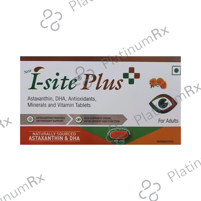 New I Site Plus Tablet 10s