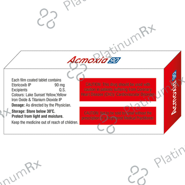Acmoxia 90mg Tablet 10s