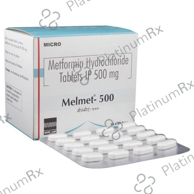 Melmet 500mg Tablet 20s