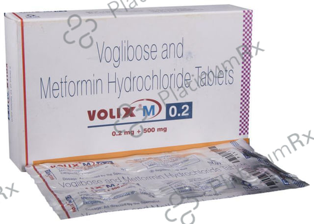 Volix M 0.2/500mg Tablet 10s