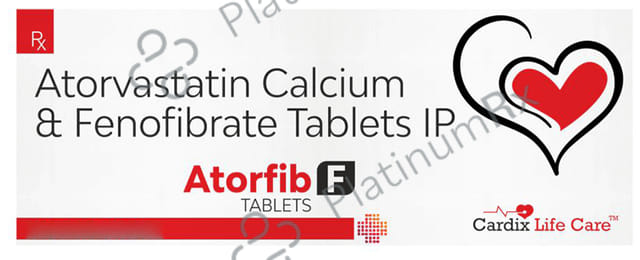 Atorfib F 10mg/160mg Tablet