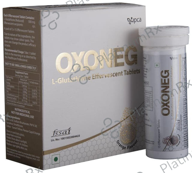 Oxoneg 500mg Orange Flavour Tablet 15s