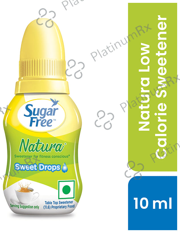 Sugar Free Natura Low Calorie Sucralose Sweetener Drop 10ml