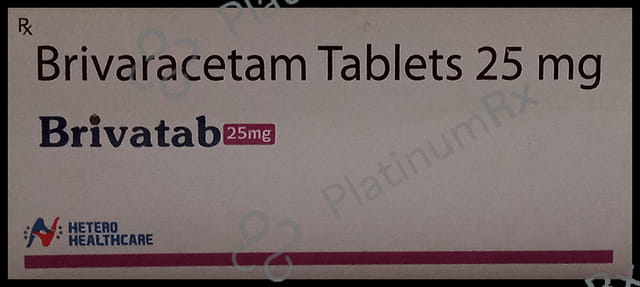 Brivatab 25mg Tablet 10s