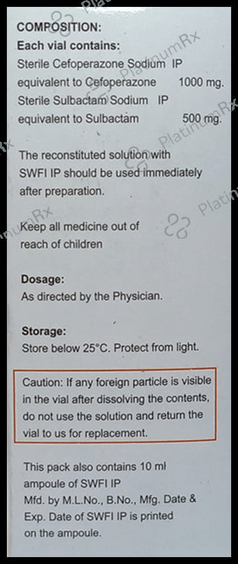Opizone S 1.5gm Injection 1s