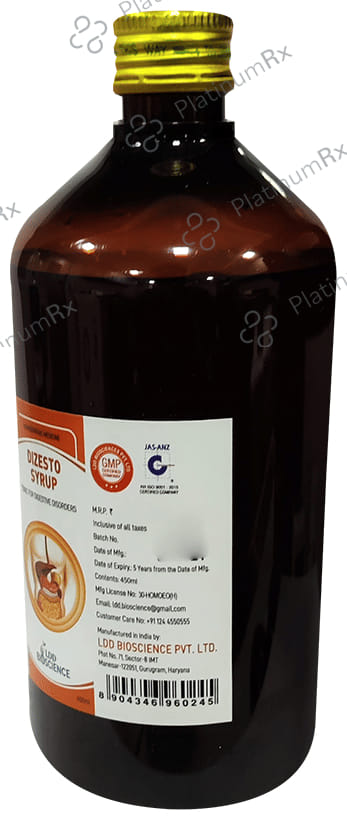 LDD Bioscience Dizesto Syrup 450 ml