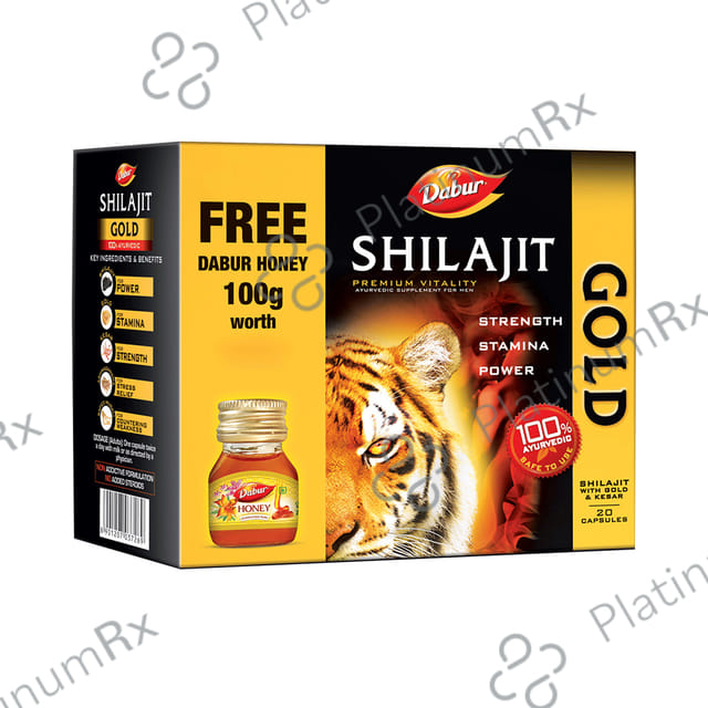Dabur Shilajit Gold Capsule for Men 20s