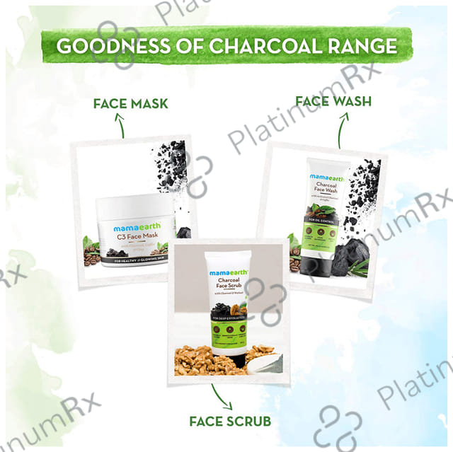Mamaearth Charcoal Body Wash - Paraben & SLS-Free - For All Skin Types