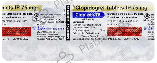 Clopizen 75mg Tablet