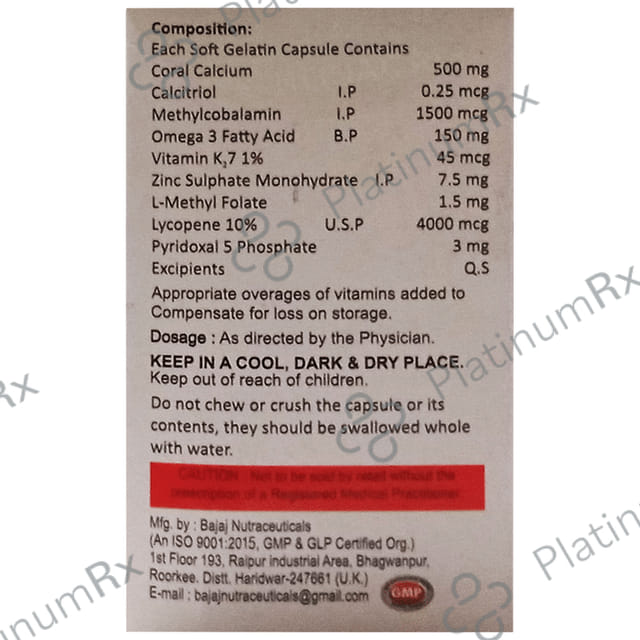 Rosacal-Max Soft Gelatin Capsule