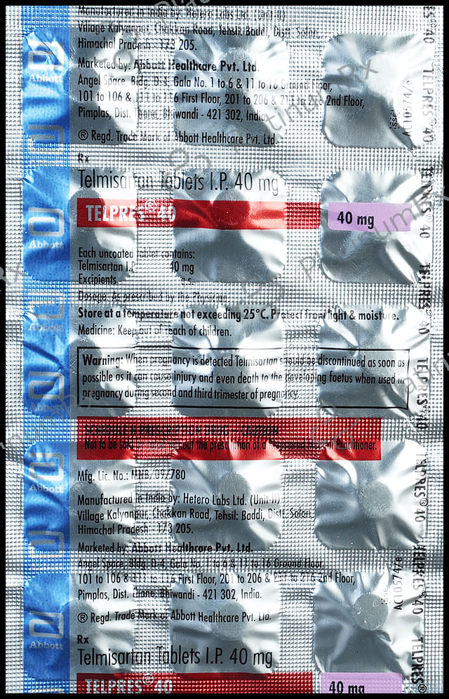 Telpres 40mg Tablet 15s