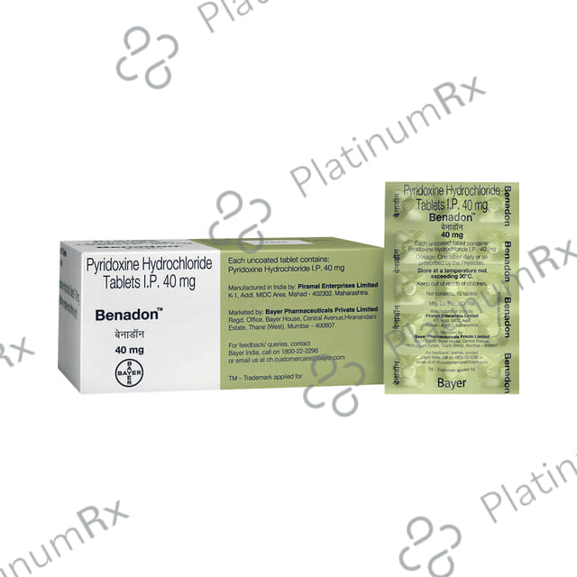 Benadon 40mg Tablet 15s