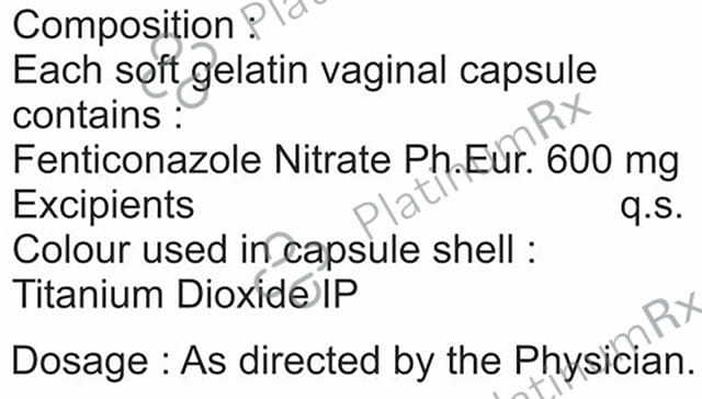 Evesfen 600mg Vaginal Capsule 1s