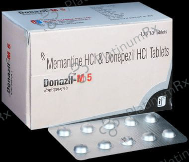 Donazil M 5mg/5mg Tablet