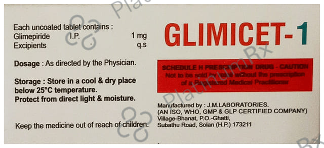 Glimicet 1 Tablet