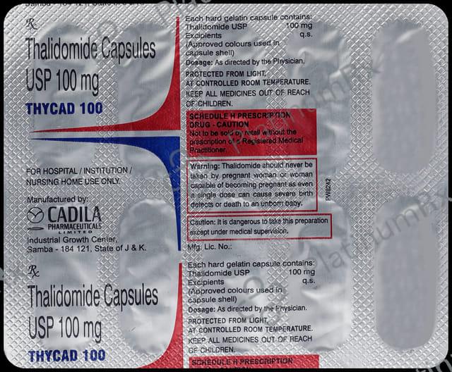 Thycad 100mg Capsule